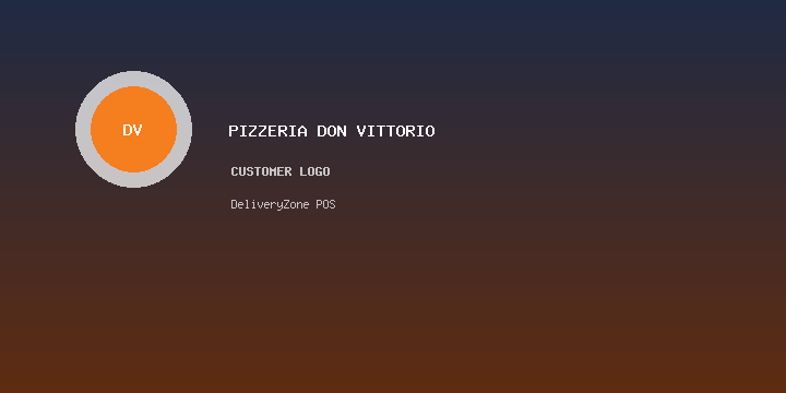 Logo generado para Pizzería Don Vittorio