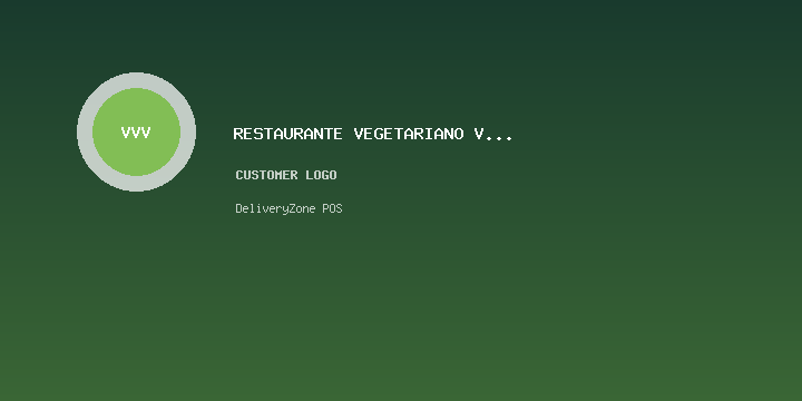 Logo generado para Restaurante Vegetariano Verde Vivo